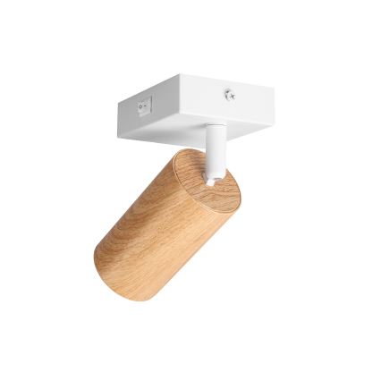Brilagi - Σποτ τοίχου SELE 1xGU10/30W/230V λευκό/δρύινο ντεκόρ