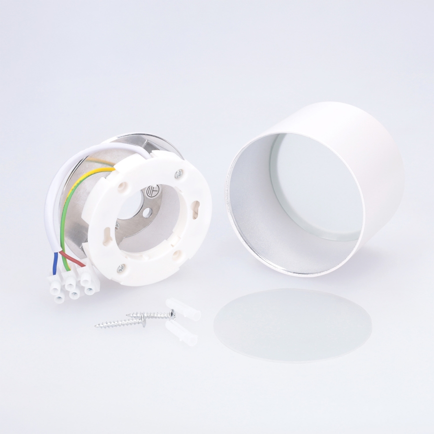 BRILAGI - Σποτ μπάνιου SMOOTH 1xGX53/15W/230V 60x82 mm λευκό IP54