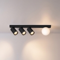 Brilagi - Σποτ οροφής SELE BALL 3xGU10/30W/230V + 1xG9/10W μαύρο
