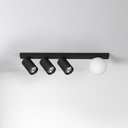 Brilagi - Σποτ οροφής SELE BALL 3xGU10/30W/230V + 1xG9/10W μαύρο
