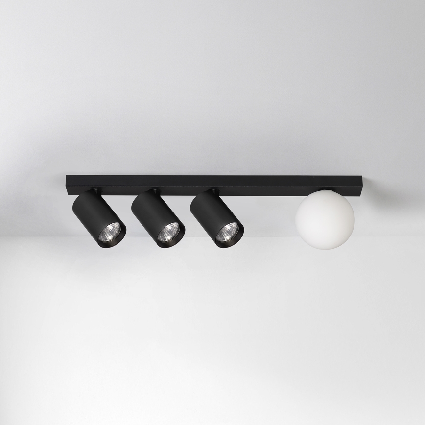 Brilagi - Σποτ οροφής SELE BALL 3xGU10/30W/230V + 1xG9/10W μαύρο