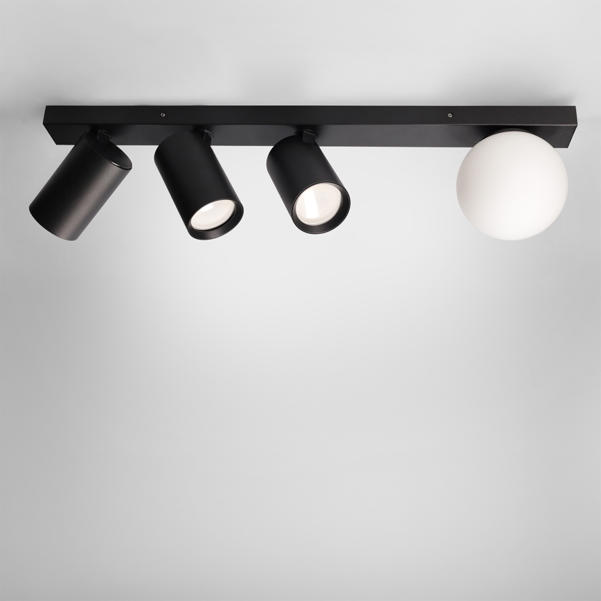 Brilagi - Σποτ οροφής SELE BALL 3xGU10/30W/230V + 1xG9/10W μαύρο