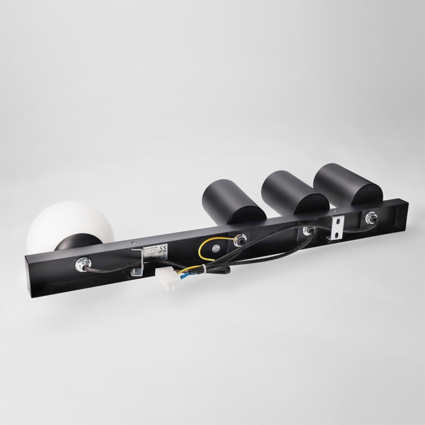 Brilagi - Σποτ οροφής SELE BALL 3xGU10/30W/230V + 1xG9/10W μαύρο