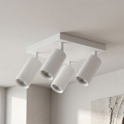 Brilagi - Σποτ οροφής SELE SQUARE 4xGU10/30W/230V λευκό