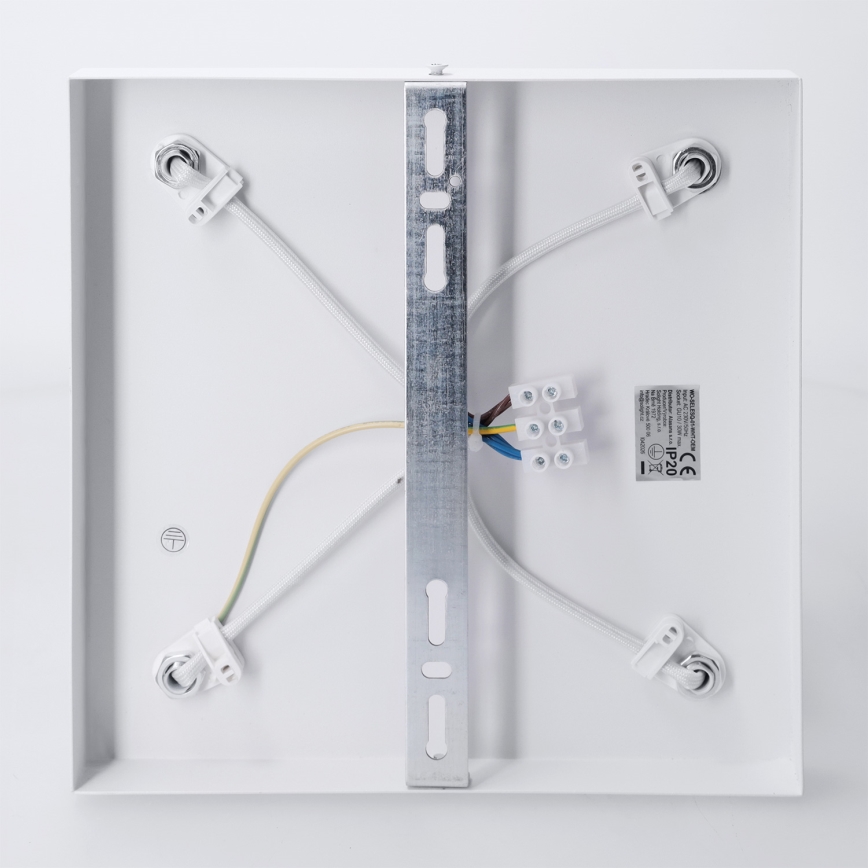Brilagi - Σποτ οροφής SELE SQUARE 4xGU10/30W/230V λευκό