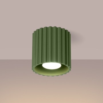 Brilagi - Σποτ οροφής SFERA 1xGU10/10W/230V Ø 10 cm πράσινο