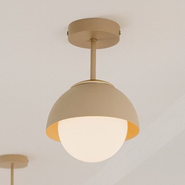 Brilagi - Στερεωμένο φωτιστικό οροφής COSMO 1xE27/60W/230V μπεζ/χρυσό