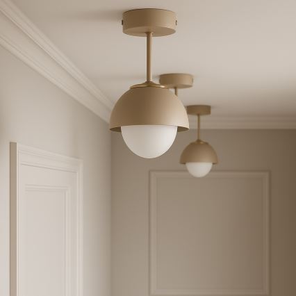 Brilagi - Στερεωμένο φωτιστικό οροφής COSMO 1xE27/60W/230V μπεζ/χρυσό
