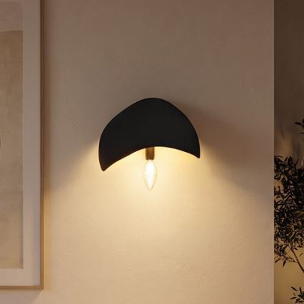 Brilagi - Σετ 2x επιτοίχια φωτιστικά WABI SABI 1xE14/40W/230V μαύρα