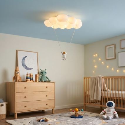 Brilagi - Παιδικό φωτιστικό οροφής ASTRO LED/77W/230V λευκό