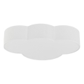 Brilagi - Παιδικό φωτιστικό οροφής NIMBUS 4xE27/15W/230V 46x63 cm λευκό