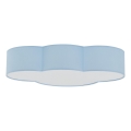 Brilagi - Παιδικό φωτιστικό οροφής NIMBUS 4xE27/15W/230V 46x63 cm μπλε