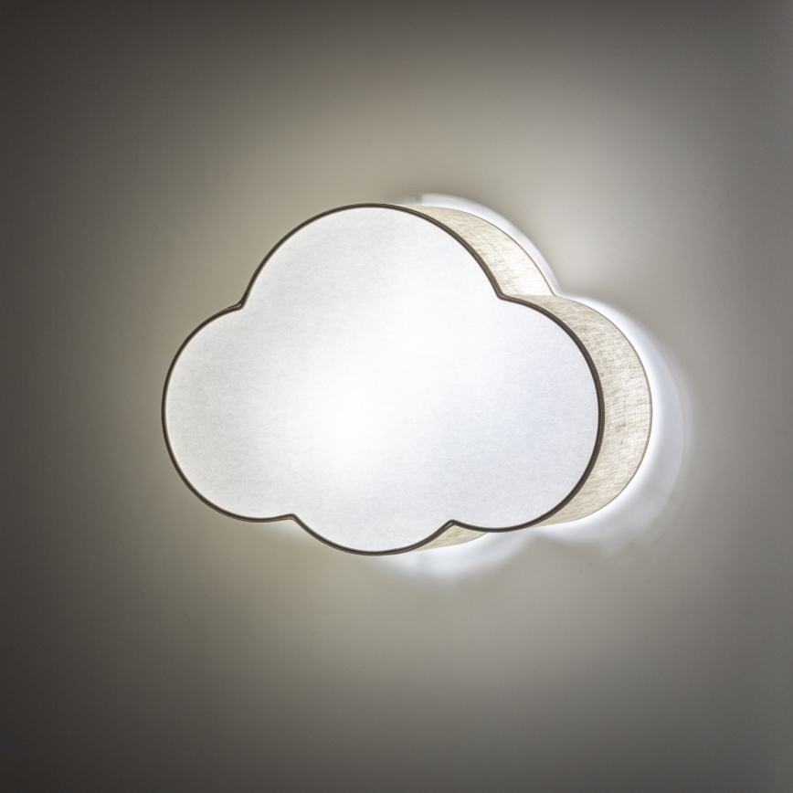 Brilagi - Παιδικό φωτιστικό οροφής NIMBUS MINI 2xE27/15W/230V 31x43 μπεζ