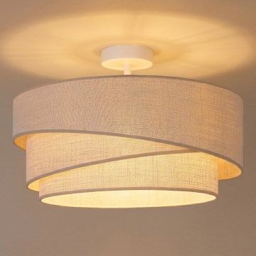 Brilagi - Πλαφονιέρα ARROW 1xE27/60W/230V Ø 45 cm μπεζ