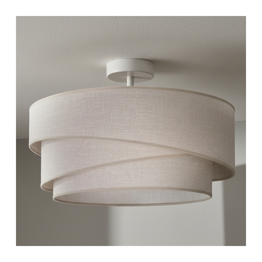 Brilagi - Πλαφονιέρα ARROW 1xE27/60W/230V Ø 45 cm μπεζ