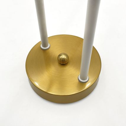 Brilagi - Πλαφονιέρα MALIVA 4xE14/15W/230V χρυσό/λευκό