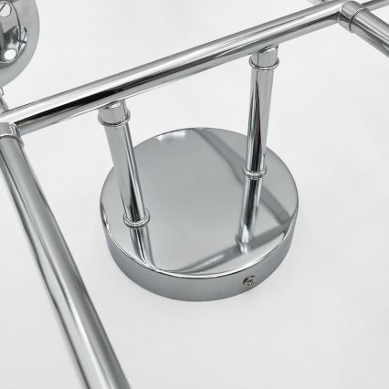 Brilagi - Πλαφονιέρα MALONY 6xE14/20W/230V γυαλιστερό χρώμιο