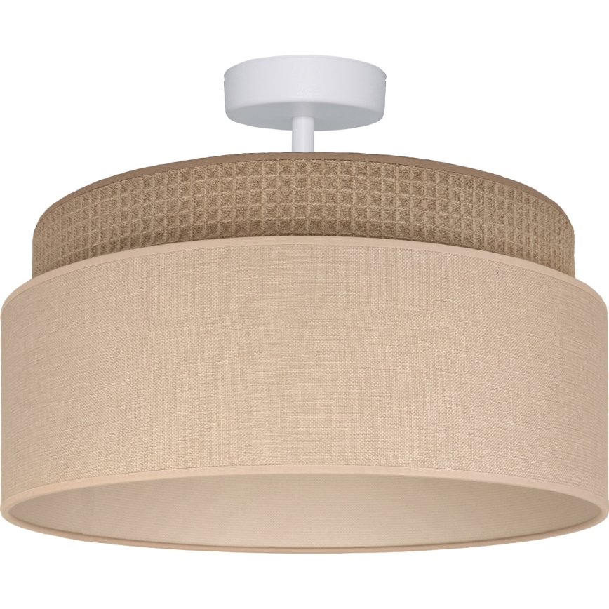 Brilagi - Πλαφονιέρα PADOVA 1xE27/60W/230V Ø 40 εκ. μπεζ