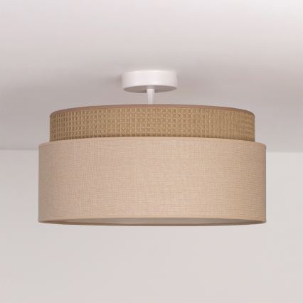 Brilagi - Πλαφονιέρα PADOVA 1xE27/60W/230V Ø 40 εκ. μπεζ