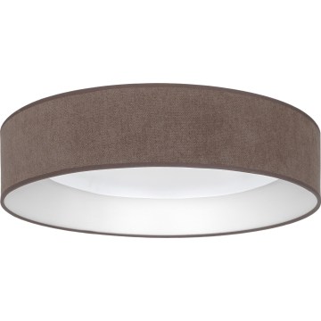 Brilagi - Πλαφονιέρα VELVET SIMPLE LED/24W/230V 3000K διάμ. 45 cm καφέ
