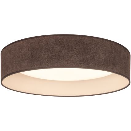 Brilagi - Πλαφονιέρα VELVET SIMPLE LED/24W/230V 3000K διάμ. 45 cm καφέ