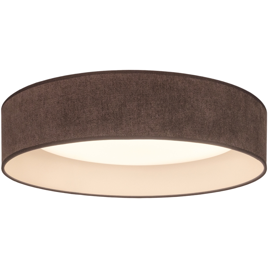 Brilagi - Πλαφονιέρα VELVET SIMPLE LED/24W/230V 3000K διάμ. 45 cm καφέ