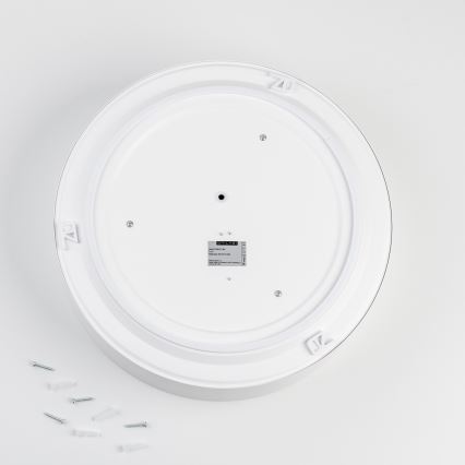 Brilagi - Πλαφονιέρα μπάνιου POOL, 3xE27/15W/230V, Ø 40 cm, IP54, λευκή