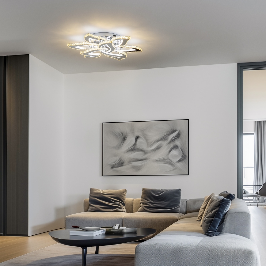 Brilagi - Πλαφονιέρα ντιμαριζόμενη LED TWIST LED/180W/230V 3000-6500K + τηλεχειριστήριο