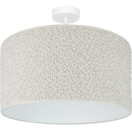 Brilagi - Πλαφονιέρα οροφής BOUCLE ROLLER 1xE27/15W/230V διάμετρος 45 cm κρεμ