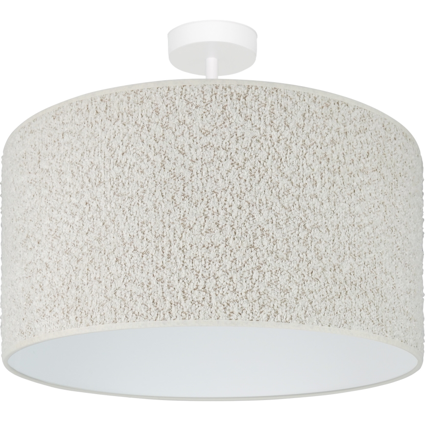 Brilagi - Πλαφονιέρα οροφής BOUCLE ROLLER 1xE27/15W/230V διάμετρος 45 cm κρεμ