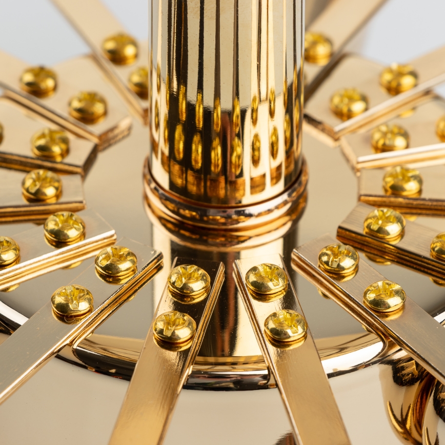 Brilagi - Πλαφονιέρα οροφής CRYSTAL 6xE14/60W/230V χρυσό