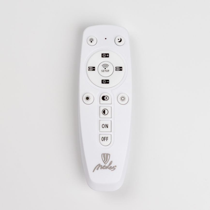 Brilagi -Πλαφονιέρα οροφής ντιμαριζόμενη LED ORBITS LED/85W/230V 3000-6500K μαύρο + τηλεχειριστήριο