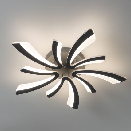 Brilagi - Πλαφονιέρα οροφής ντιμαριζόμενη LED TWIST LED/55W/230V 3000-6500K ανθρακί + τηλεχειριστήριο