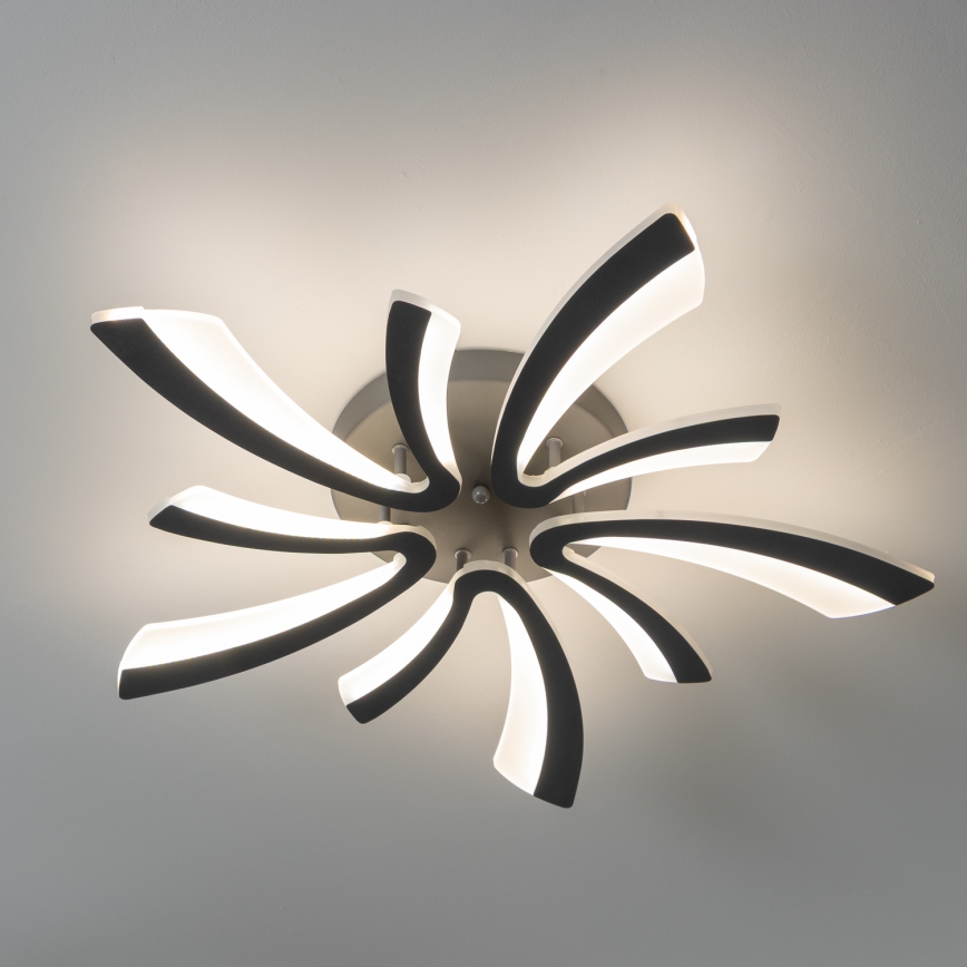 Brilagi - Πλαφονιέρα οροφής ντιμαριζόμενη LED TWIST LED/55W/230V 3000-6500K ανθρακί + τηλεχειριστήριο