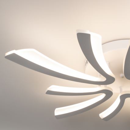 Brilagi -Πλαφονιέρα οροφής ντιμαριζόμενη LED TWIST LED/55W/230V 3000-6500K λευκό + τηλεχειριστήριο