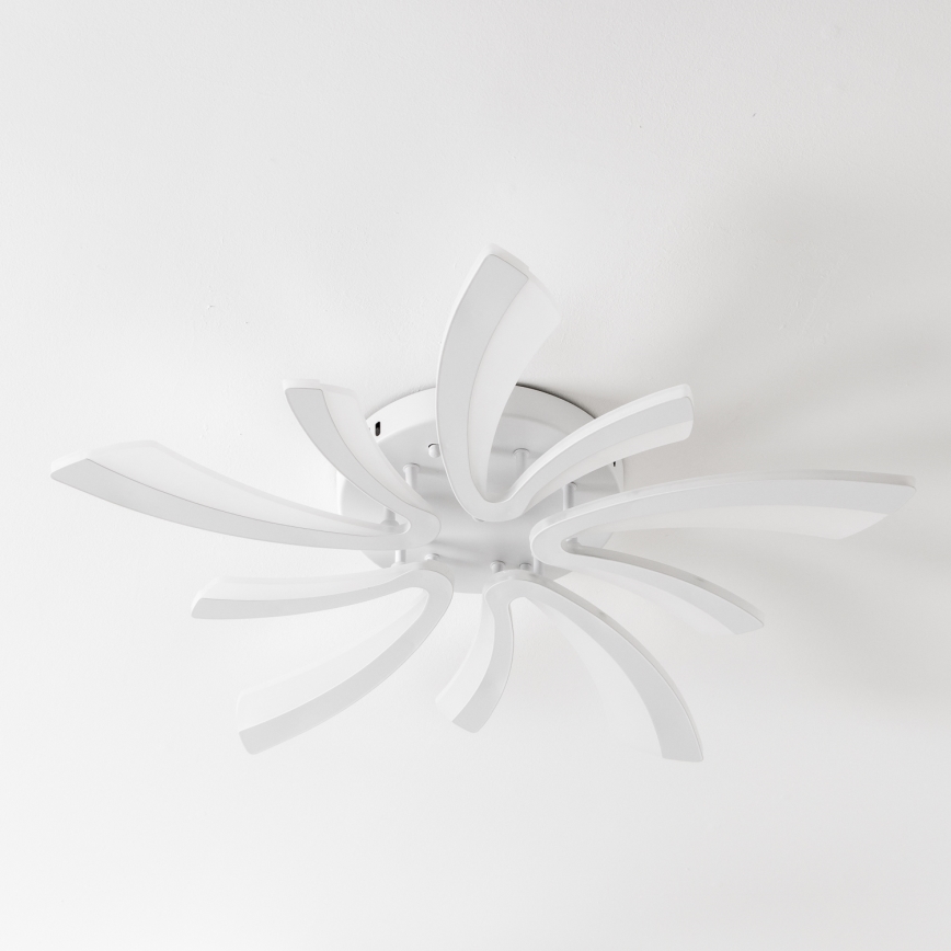 Brilagi -Πλαφονιέρα οροφής ντιμαριζόμενη LED TWIST LED/55W/230V 3000-6500K λευκό + τηλεχειριστήριο