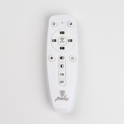 Brilagi -Πλαφονιέρα οροφής ντιμαριζόμενη LED TWIST LED/55W/230V 3000-6500K λευκό + τηλεχειριστήριο