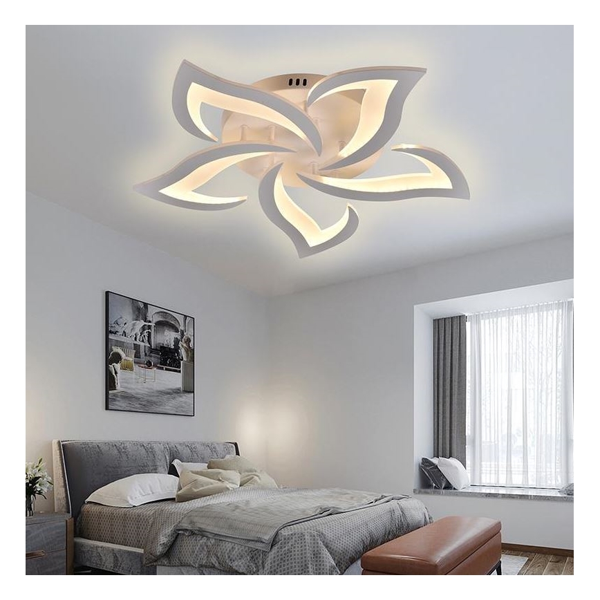 Brilagi - Πλαφονιέρα οροφής ντιμαριζόμενη LED TWIST LED/55W/230V 3000-6500K λευκό + τηλεχειριστήριο
