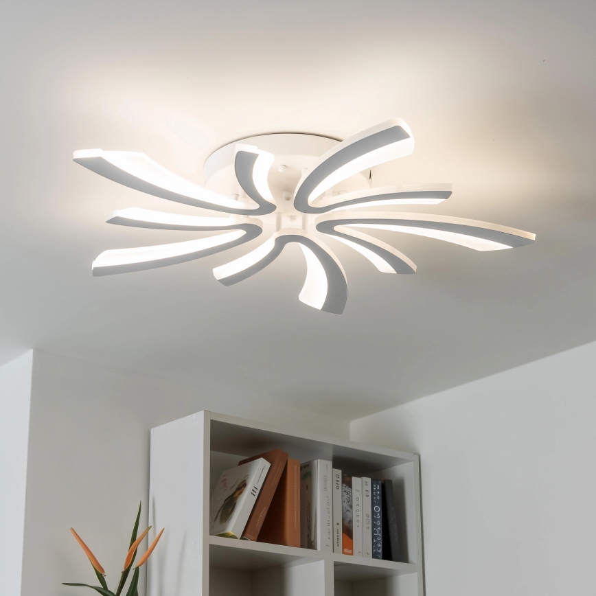 Brilagi -Πλαφονιέρα οροφής ντιμαριζόμενη LED TWIST LED/55W/230V 3000-6500K λευκό + τηλεχειριστήριο
