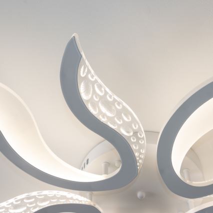 Brilagi - Πλαφονιέρα οροφής ντιμαριζόμενη LED TWIST LED/65W/230V 3000-6500K λευκό + τηλεχειριστήριο