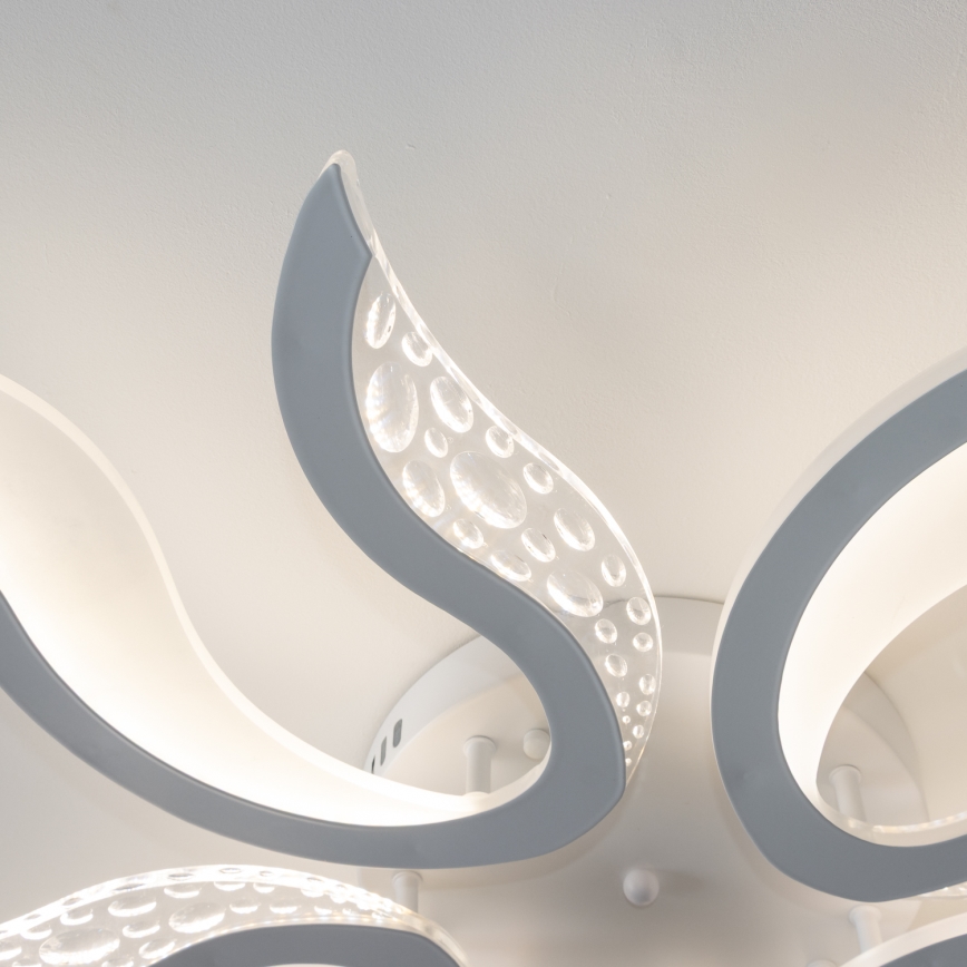 Brilagi - Πλαφονιέρα οροφής ντιμαριζόμενη LED TWIST LED/65W/230V 3000-6500K λευκό + τηλεχειριστήριο