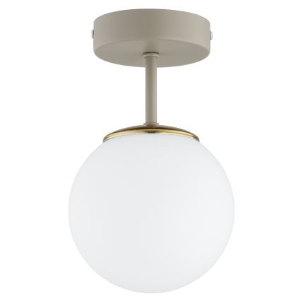 Brilagi - Προσαρτημένο φωτιστικό οροφής 1xE27/60W/230V μπεζ/χρυσό