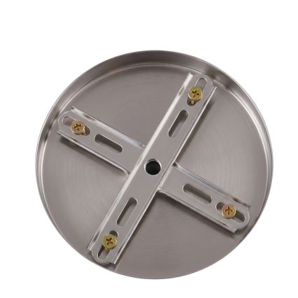 BRILAGI - Προσαρτημένος πολυέλαιος ECLIPSE 12xE14/10W/230V διάμ. 78 cm ασημί