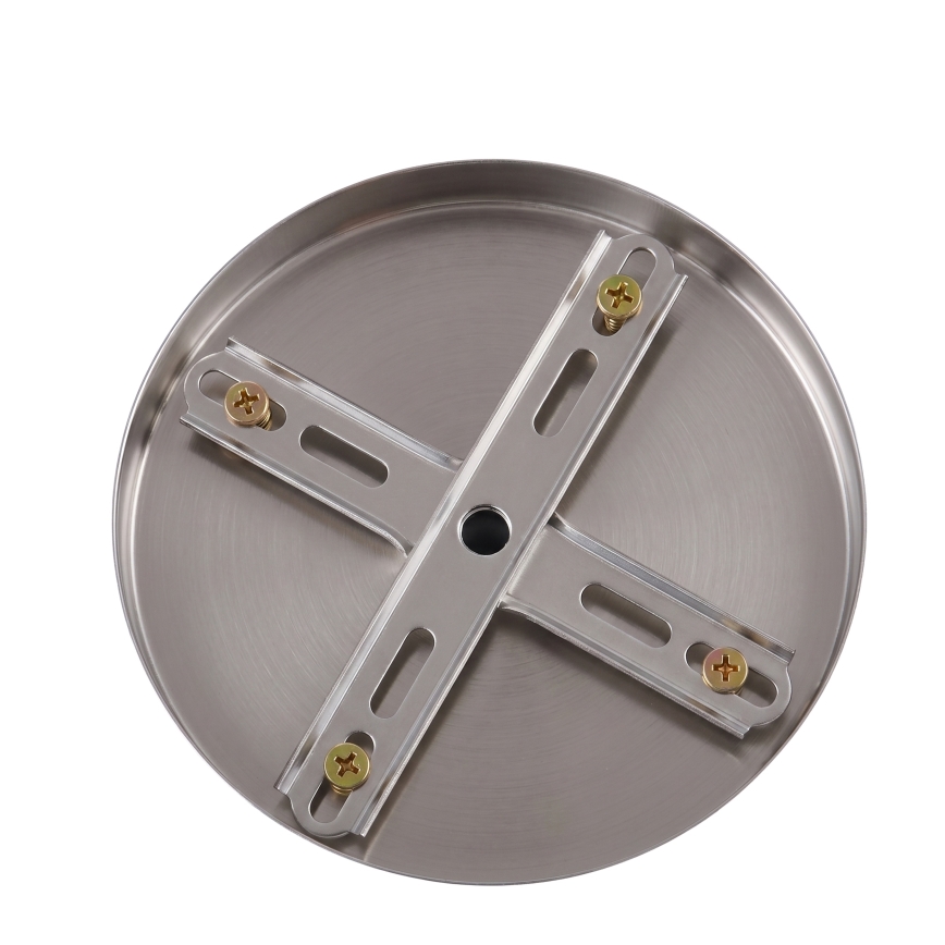 BRILAGI - Προσαρτημένος πολυέλαιος ECLIPSE 12xE14/10W/230V διάμ. 78 cm ασημί