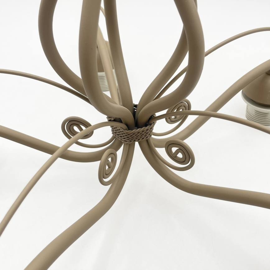 Brilagi - Προσκολλητό φωτιστικό οροφής ANTICO MODERN 5xE27/60W/230V μπεζ