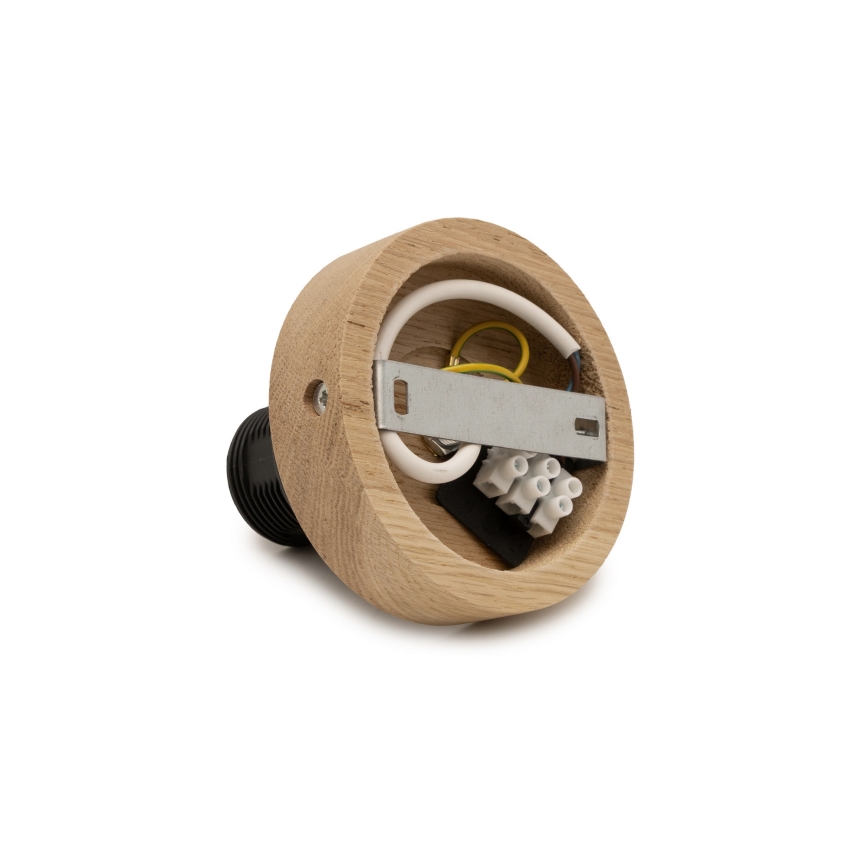 Brilagi - Προσκολλητός πολυέλαιος LED CERIA BOHO 1xE27/40W/230V Ø 70 εκ. μπαμπού/δρυς