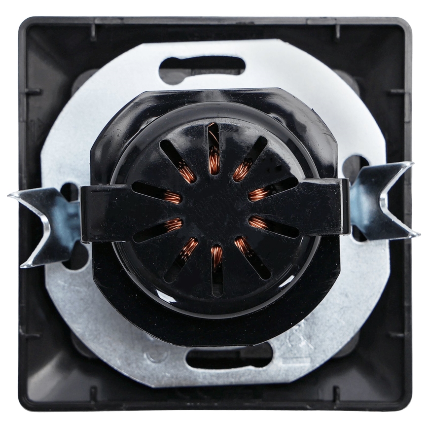 BRILAGI - Περιστροφικός ροοστάτης με πλαίσιο 110W/230V, μαύρο