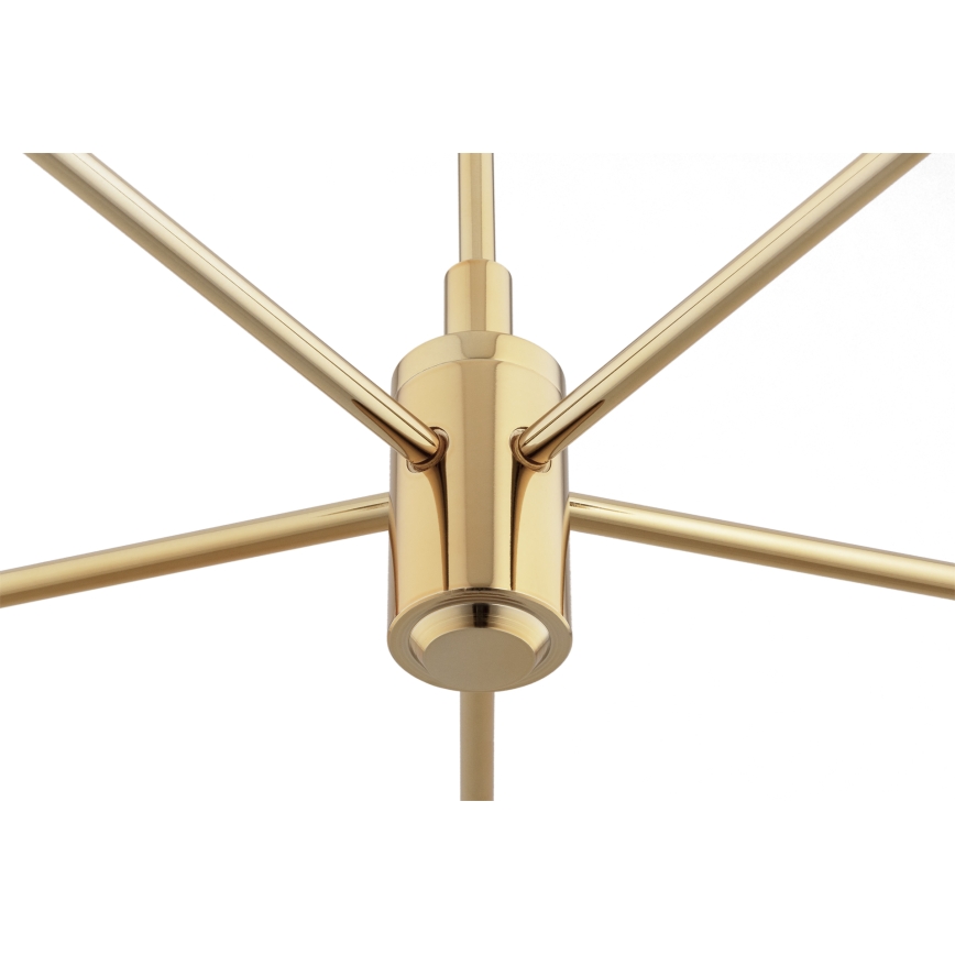 Brilagi - Πολύφωτο σε ράβδο MONTE 5xE27/60W/230V μαύρο/χρυσό