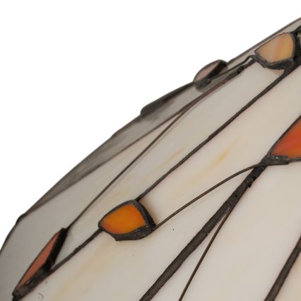 Brilagi - Πολυέλαιος Tiffany με βιτρώ σε αλυσίδα FOLIA 1xE27/60W/230V Ø 40 cm