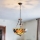 Brilagi - Πολυέλαιος Tiffany με βιτρώ σε αλυσίδα JUNGLE 3xE27/60W/230V Ø 50 cm